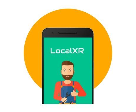 Call LocalXR and get connected to nearest service providers.